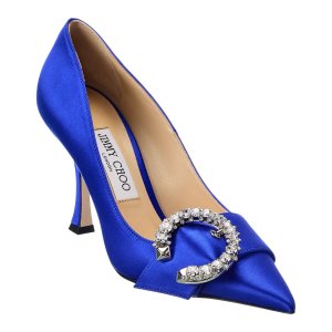Jimmy Choo Melva 90缎面高跟鞋