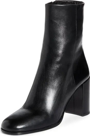 Block Heel Bootie Women