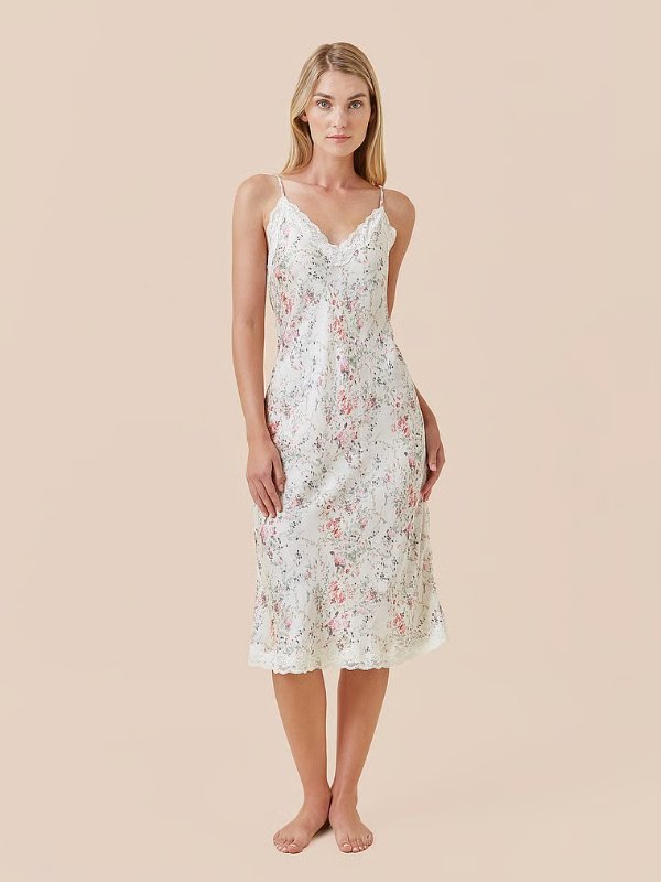 Yolly Satin Lace Slip Nightie