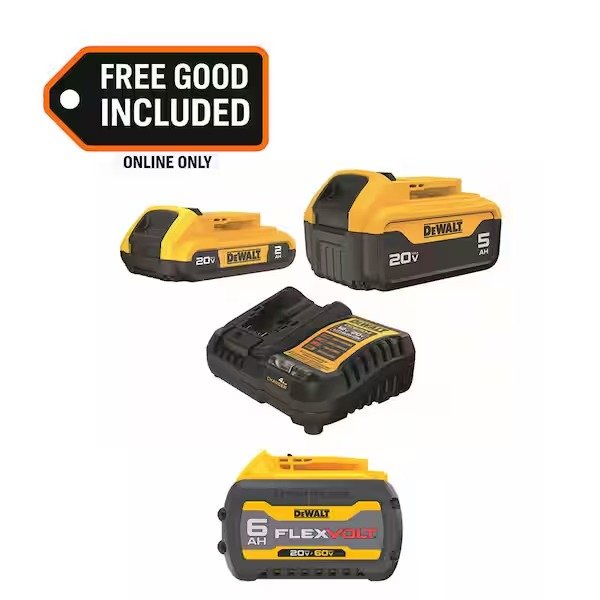 DEWALT 20V MAX Battery Pack 5.0Ah