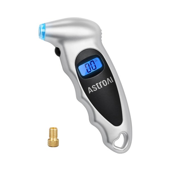 AstroAI Digital Tire Pressure Gauge Silver 0-150PSI