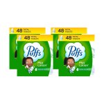 Puffs 超柔软保湿抽取式面巾纸 48张 4盒装