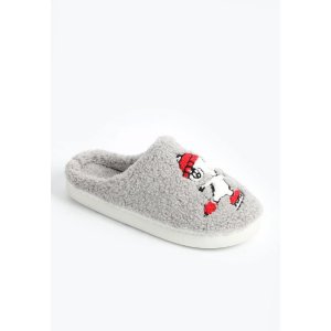 Snoopy  假日毛绒拖鞋