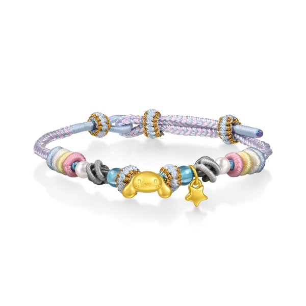 Cinnamoroll 999 Gold Bracelet