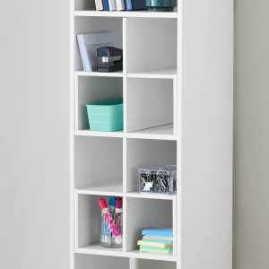 MAINSTAYS 四格收纳盒 2件装 白色