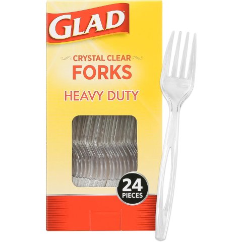 Glad 塑料叉 24支