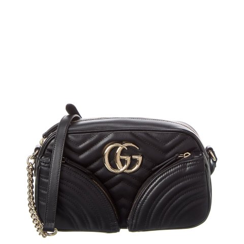 GucciGG Marmont 小号皮革单肩包