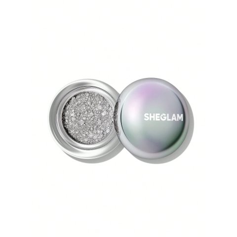 金属银眼影高光