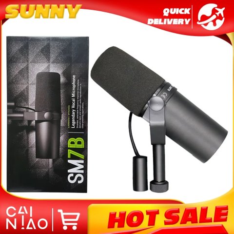 SM7B Dynamic Microphone Black