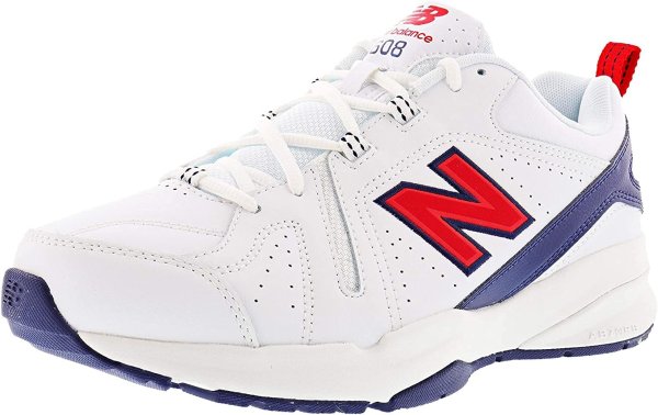 New Balance 608 V5 Casual Trainer Size 15 White/Red