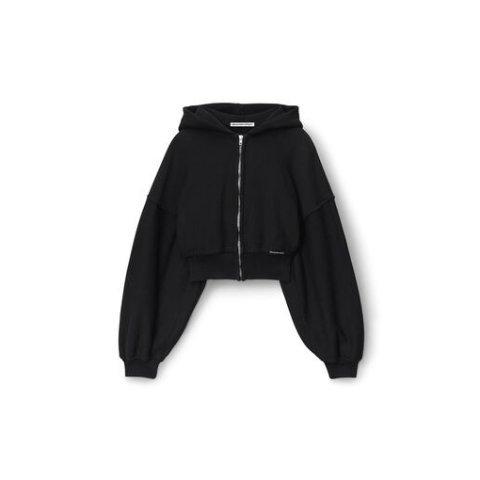 Alexander WangCotton Zip Up Hoodie