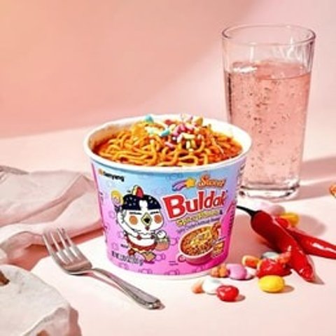  BULDAK 甜辣火鸡面碗装 115g