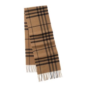 Burberry 格纹羊毛围巾