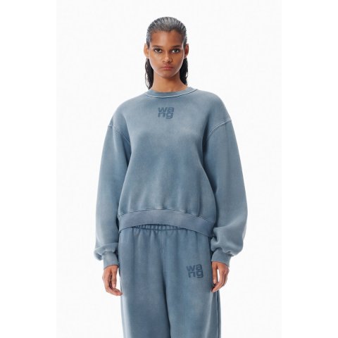 Alexander WangLogo Sweatshirt Blue