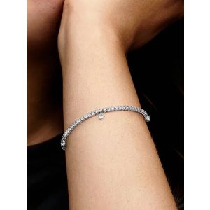Pandora 网球钻设计手链
