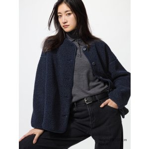 Uniqlo 羊羔绒开衫 保暖款