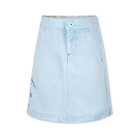 Burberryw/code "CLR40"EKD Denim Cotton Skirt