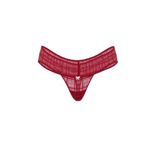 Victoria s Secret 格纹蕾丝丁字裤