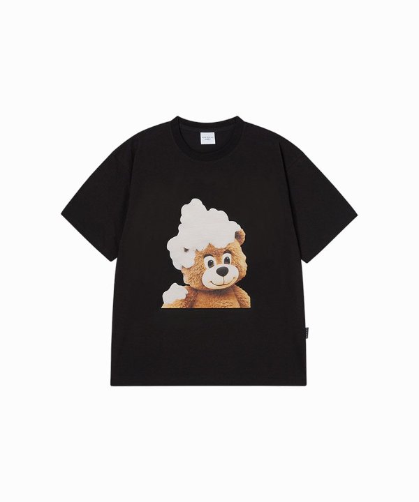 acmé de la vie AC BEAR Baby Face Bubble Short Sleeve T-Shirt