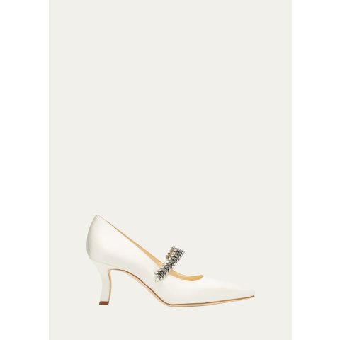 Majika 缀饰缎面高跟鞋