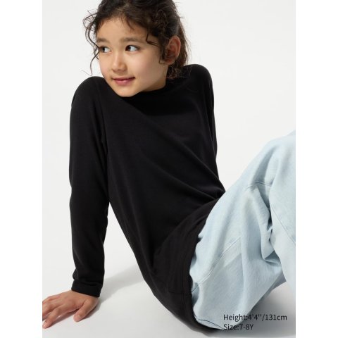 HEATTECH 儿童超暖保暖T恤