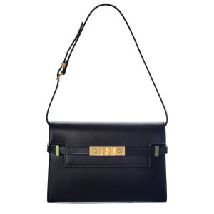 Saint Laurent Manhattan 小号皮革单肩包