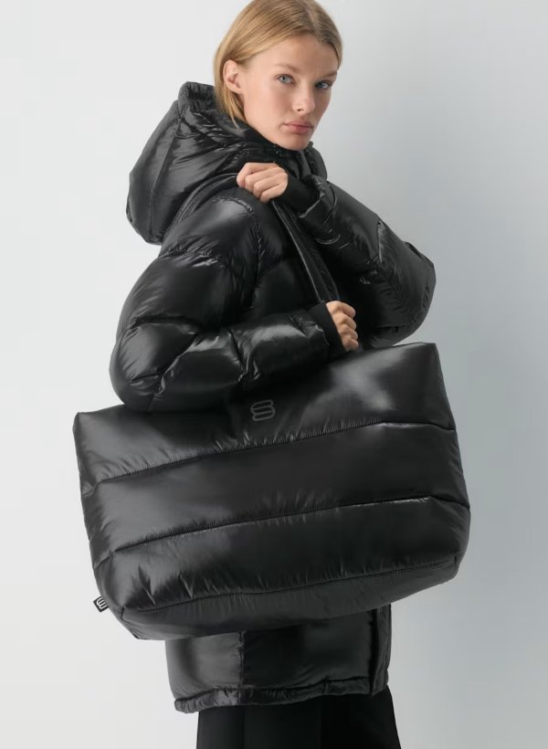 The Super Puff Hi-Gloss Tote Bag