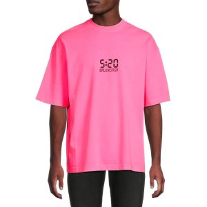 Balenciaga Logo 棉质印花T恤