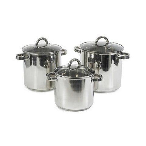 不锈钢汤锅三件套