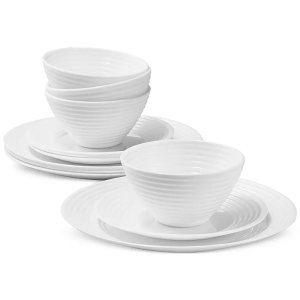 欧泊玻璃餐具套装 12件