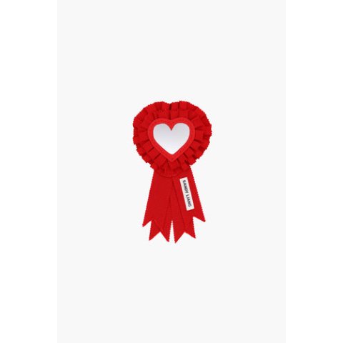 Sandy LiangMini I Love You Brooch in Red