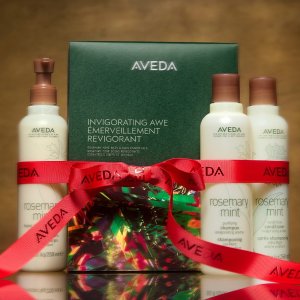 满送自选4件礼Aveda 护肤线上新 迷迭香洗发水套装直达送礼