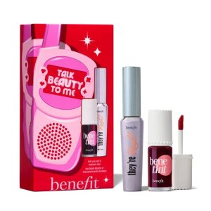 Benefit Cosmetics Talk Beauty to Me 唇颊染色+纤长睫毛膏套装