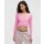 Nulu Heart Ribbed Long Sleeve Shirt