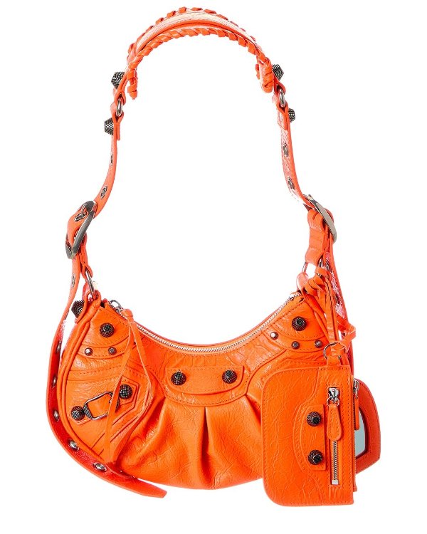 Le Cagole XS Leather Hobo Bag