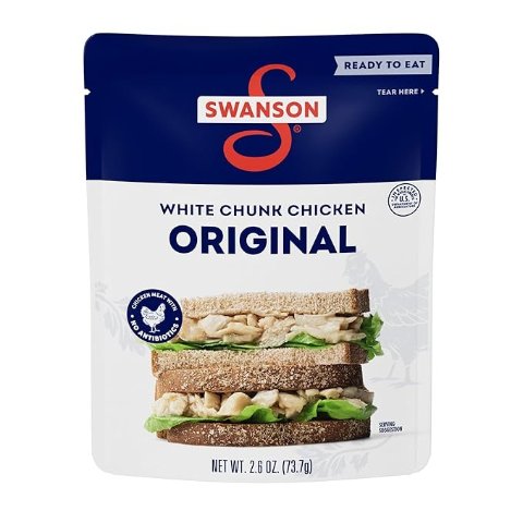 Swanson 白肉鸡胸肉 2.6盎司
