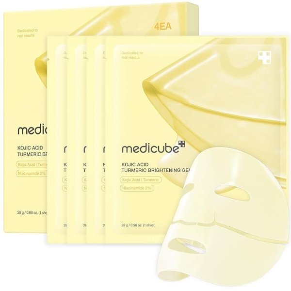 medicube Jelly Gel Mask Brightening 28g x 4