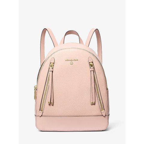 Brooklyn Medium Pebbled Leather Backpack