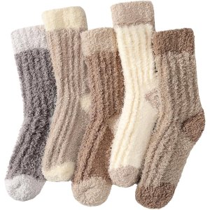Tavaleu Fuzzy Warm Socks for Women