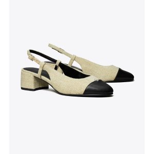 Tory Burch Cap-Toe 女士露跟鞋