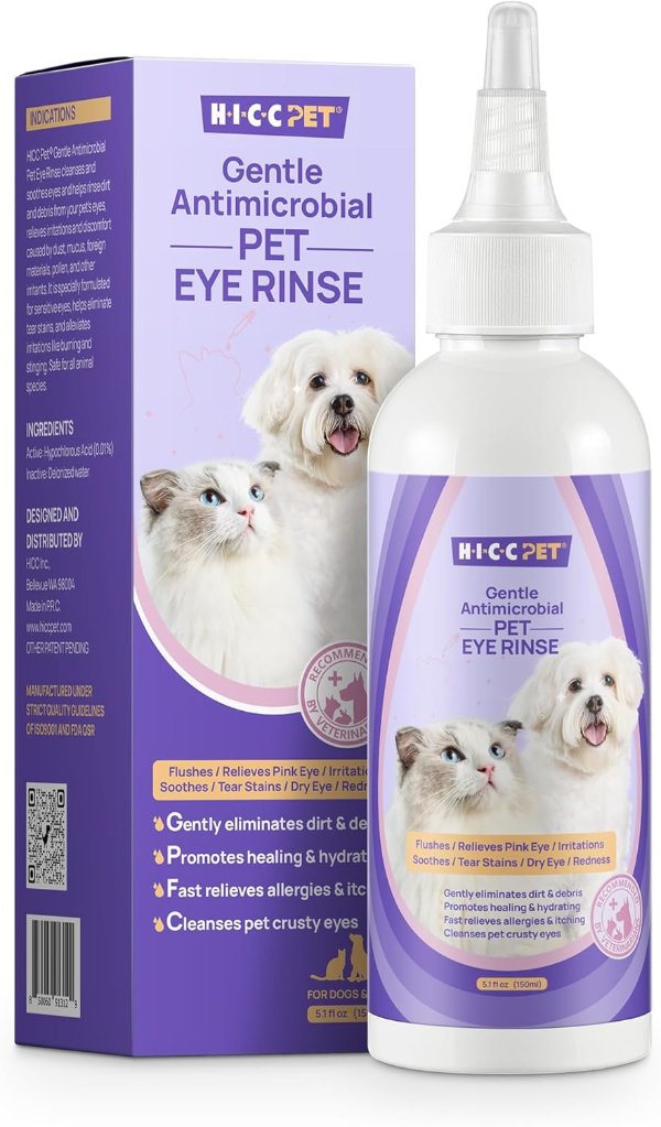 HICC PET Dog Eye Drops 5.1 fl oz