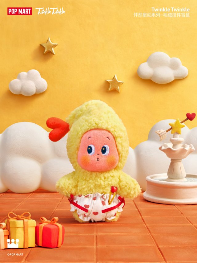 心动预警💖 泡泡玛特“星星人”新系...