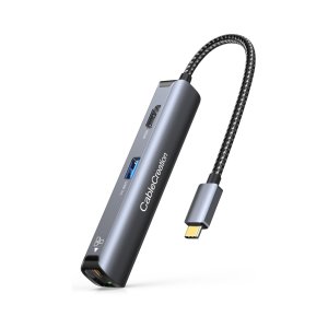 CableCreation USB-C 集线器 4K HDMI 1Gbps网口