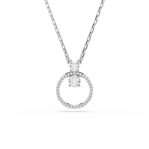 Swarovski Constella 圆切白色项链