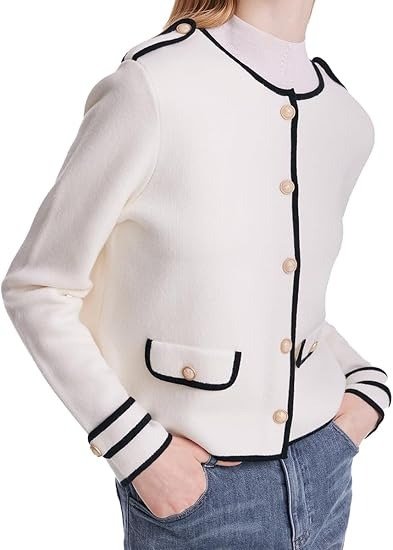 GOELIA Wool Blend Cardigan 2026 Women Long Sleeve