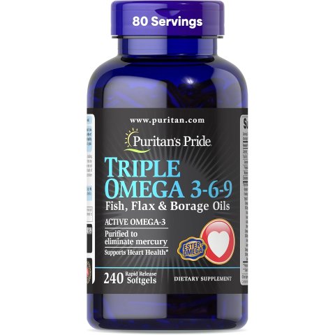 Puritan s Pride 鱼油 240粒