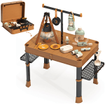 Richgv 儿童露营玩具 折叠桌