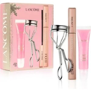 Lancome 睫毛膏 唇釉 睫毛夹套装