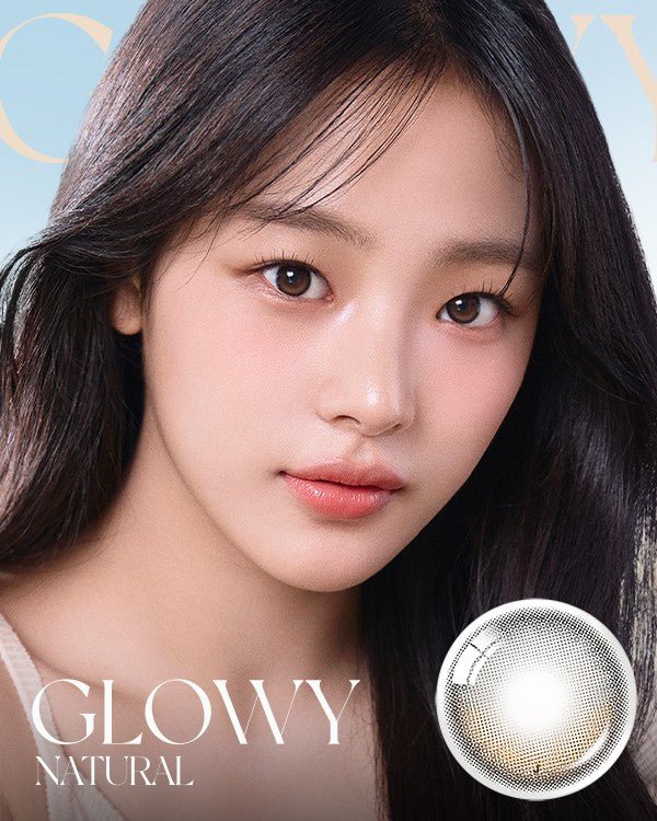 Lens Diary OLENS Glowy Natural Mocha Brown Toric Contact Lenses 1-Month