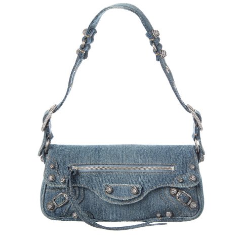 BalenciagaLe Cago 小号牛仔单肩包